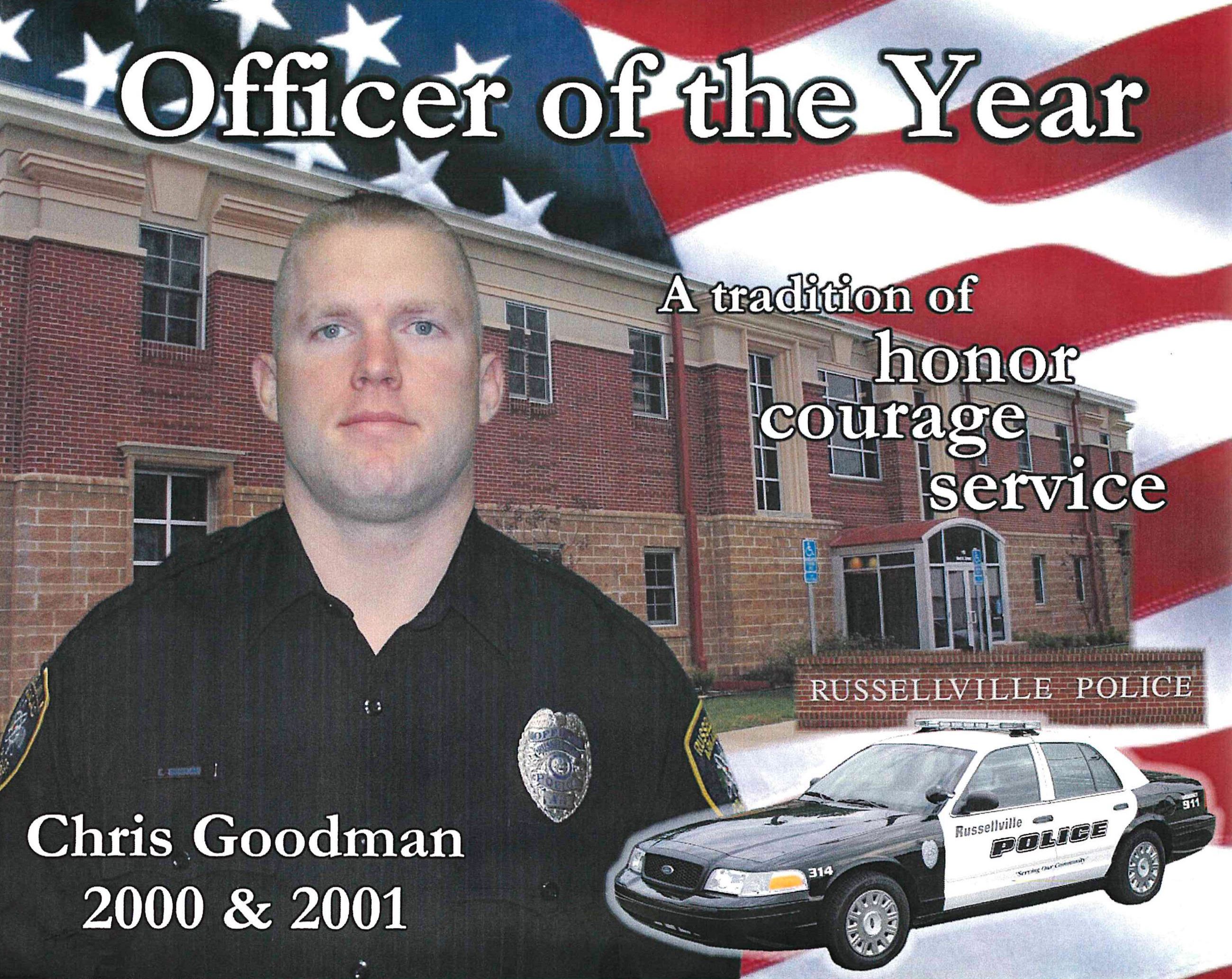 Chris Goodman 2000 and 2001