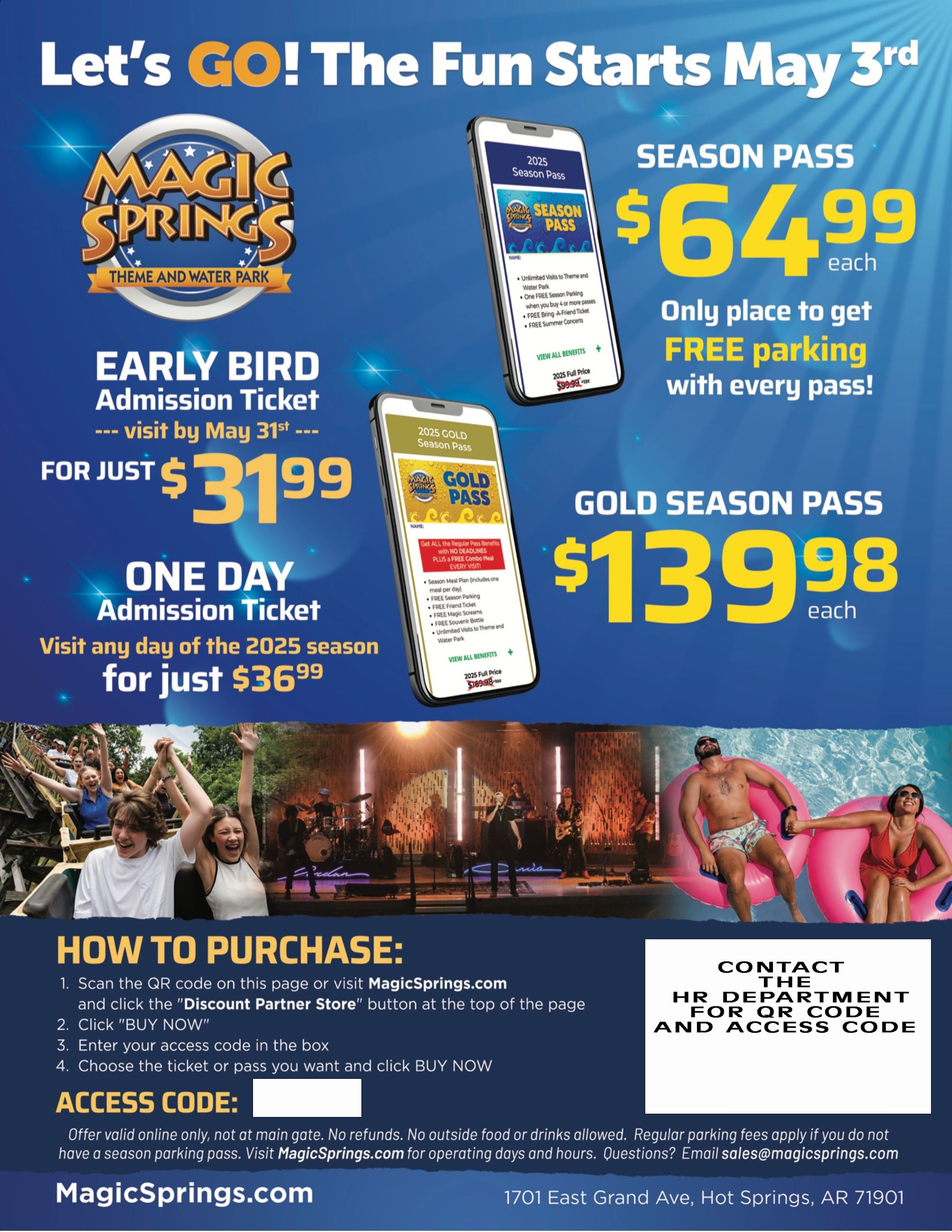Magic Springs 2025